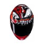 Casco Para Moto Hjc Rpha 12 Maximized Venom Gris/ Rojo