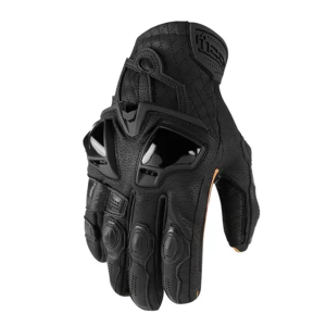 GUANTES ICON HYPERSPORT NEGRO