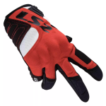GUANTES LS2 SILVA ROJOS