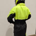 Impermeable Fassed Modelo A-203 Aionic Negro/Amarillo