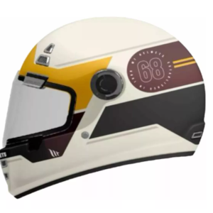 Casco Retro Classic Mt Jarama Blanco Mate Ece2206 Y Dot