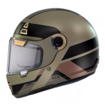 Casco Retro Classic Mt Jarama Cafe Mate Ece2206 Y Dot