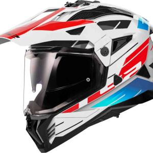 CASCO CROSS CITY PIONEER II BCO/ROJ/AZUL LS2