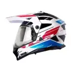 CASCO CROSS CITY PIONEER II BCO/ROJ/AZUL LS2