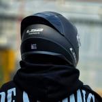 CASCO LS2 RAPID II NEGRO MATE