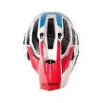 CASCO CROSS CITY PIONEER II BCO/ROJ/AZUL LS2