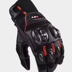 GUANTES LS2 SPARK NGO ROJO