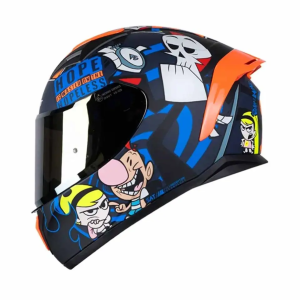 Casco Integral Shaft SH-582 SP Billy y Mandy AZUL