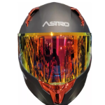 CASCO INTEGRAL ASTRO HELMETS SOLID ROJO - PD910