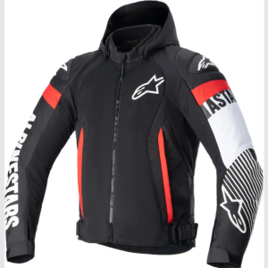 Chamarra Alpinestars Zaca Air Blanco/Rojo/Negro