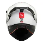 CASCO MT HELMETS FF128sv BRAKER A0 BLANCO PERLA