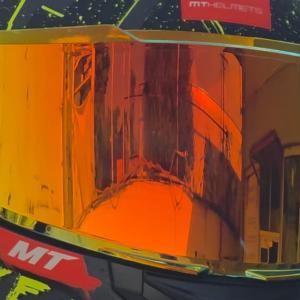 MICA NARANJA PARA CASCO MT BRAKER