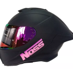 Casco Certificado Dot Super Deportivo Noss 801 Negro/rosa