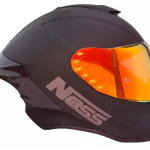 Casco Certificado Dot Super Deportivo Noss 801 Negro Mate