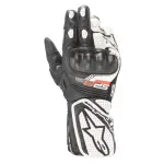 Guantes Alpinestars Stella SP-8 V3 NGO/BCO para Dama
