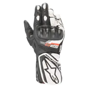 Guantes Alpinestars Stella SP-8 V3 NGO/BCO para Dama