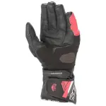 Guantes Alpinestars Stella SP-8 V3 NGO/RED para Dama