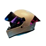 CASCO INTEGRAL ASTRO APEX BLANCO PERLA ROSA