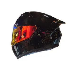 CASCO ASTRO ALFA S FIBRA DE VIDRIO NGO NARANJA