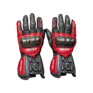 GUANTES ASTRO STEEL DEMON ROJO