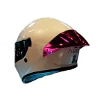 CASCO INTEGRAL ASTRO APEX BLANCO PERLA ROSA