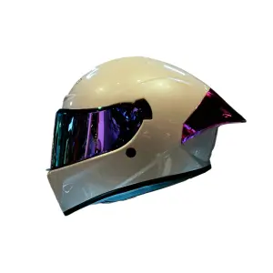 CASCO INTEGRAL ASTRO APEX BLANCO PERLA ROSA