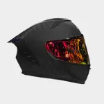 CASCO ASTRO ALFA RED X FIBRA DE CARBONO