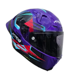 CASCO ASTRO PISTA BATMAX MORADO