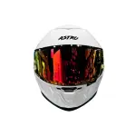 CASCO ASTRO ALFA S FIBRA DE VIDRIO BCO NARANJA