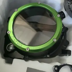 Tapa De Motor Tranparente Aluminio Cnc Kawasaki Ninja Z900