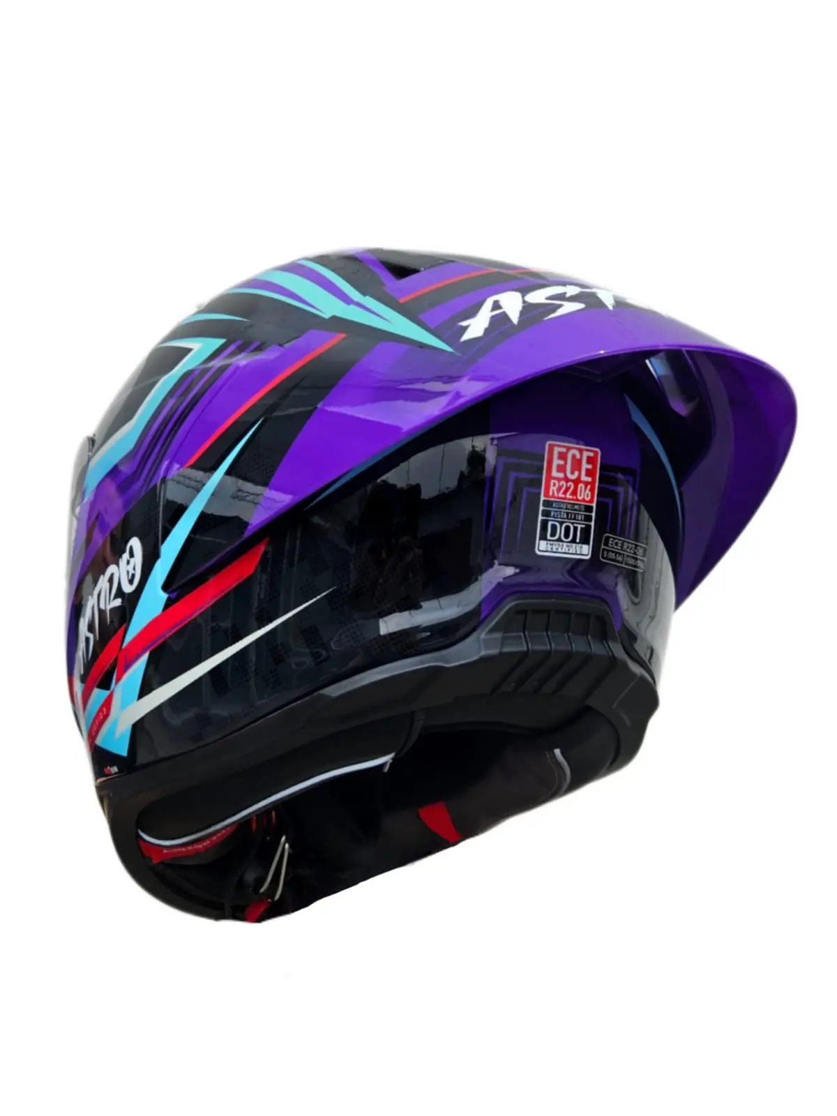 CASCO ASTRO PISTA BATMAX MORADO