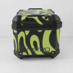 Baul Astro Para Motocicleta 45 Lts Negro Fluo