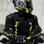 Chamarra ASTRO NGO/ VDE NEON