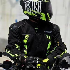 Chamarra ASTRO NGO/ VDE NEON