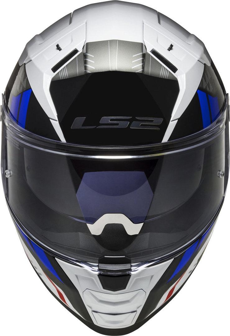 LS2 Casco Integrale Moto VECTOR II Carbon STRONG - Fibra Di Carbonio, Omologato ECE 22.06, Visiera Fumé Inclusa, Taglia S