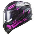 CASCO LS2 CHALLENGER SPIN ROSA FLUO - FF327