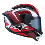 CASCO ALPINESTARS SUPERTECH S-R7 KINETIS NGO/ROJ/BCO