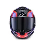 CASCO ALPINESTARS SUPERTECH S-R7 LUMEN MOR/NGO/ROJO