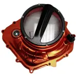 Tapa De Motor Tranparente Aluminio Cnc Ktm Duke Rc 250 390