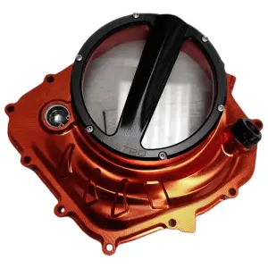 Tapa De Motor Tranparente Aluminio Cnc Ktm Duke Rc 250 390
