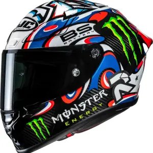 CASCO HJC RPHA 1 V2 CARBON QUARTARARO LE MANS 3