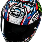 CASCO HJC RPHA 1 V2 CARBON QUARTARARO LE MANS 3
