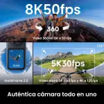 Insta360 X6 Essentials Bundle Midnight Black
