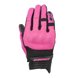 GUANTES STRATOS NEGRO ROSA JOE ROCKET