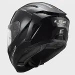 Casco LS2 Challenger II Negro Brillo