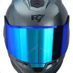 CASCO R7 STRYKER PLATA/AZUL