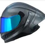 CASCO R7 STRYKER PLATA/AZUL