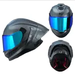 CASCO R7 STRYKER PLATA/AZUL