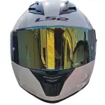 CASCO FUSION LS2 FF806 CON LED E INTERCOM BLANCO