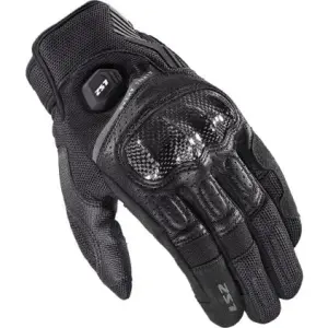 GUANTES LS2 ATOM NEGRO